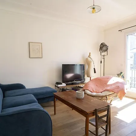 公寓 Bright 65M With Balcony In Paris! *