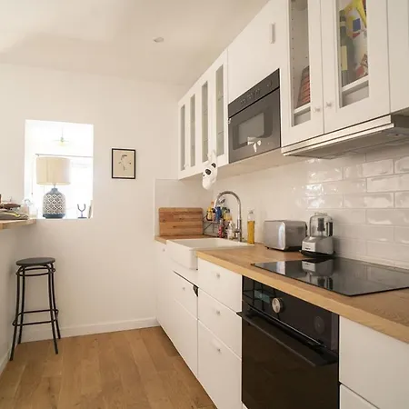 公寓 Bright 65M With Balcony In Paris! *
